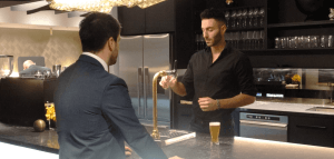 alex at the bar