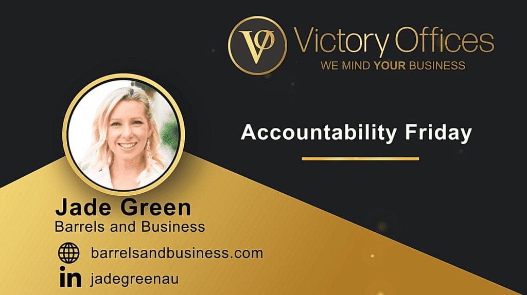 Accountability Friday | With Jade Green