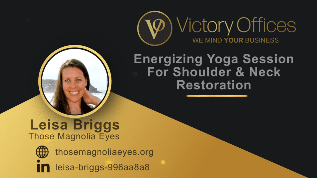 Energizing Yoga Session For Shoulder & Neck Restoration