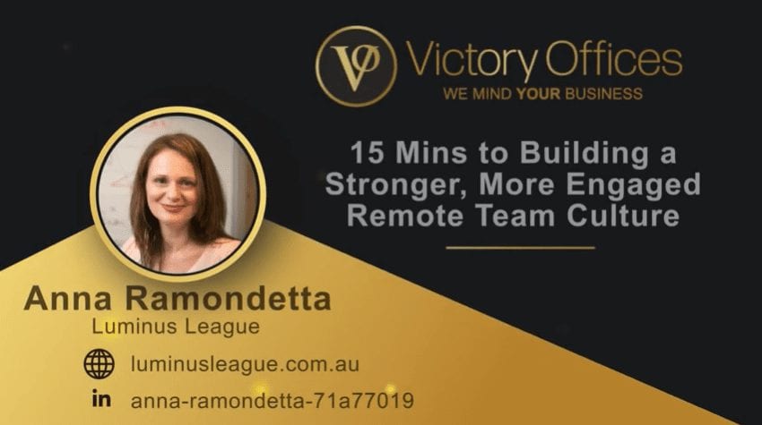 15 Mins to Building a Stronger, More Engaged Remote Team Culture