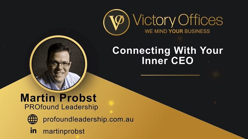 Connecting with your Inner CEO