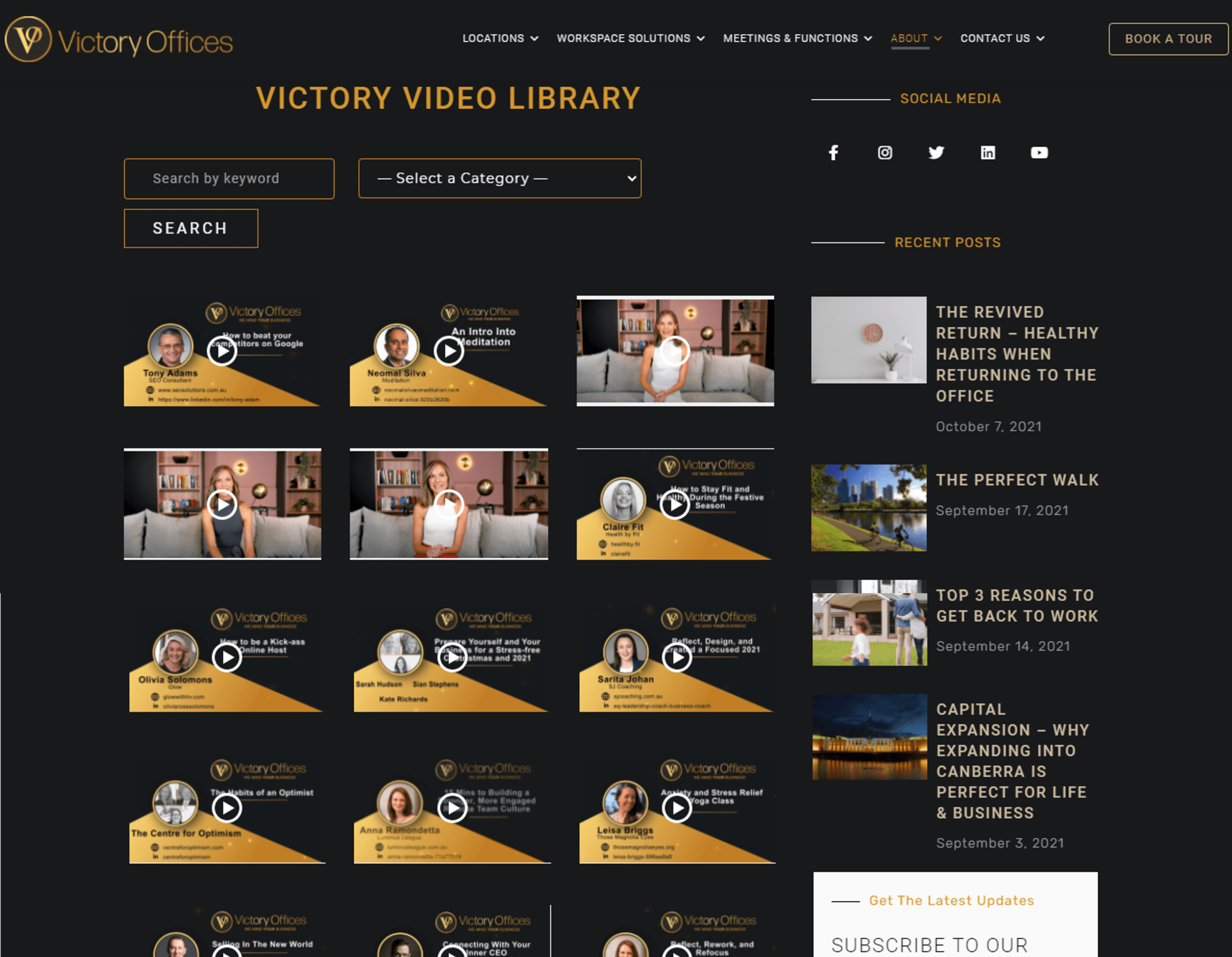 VIC Video Library