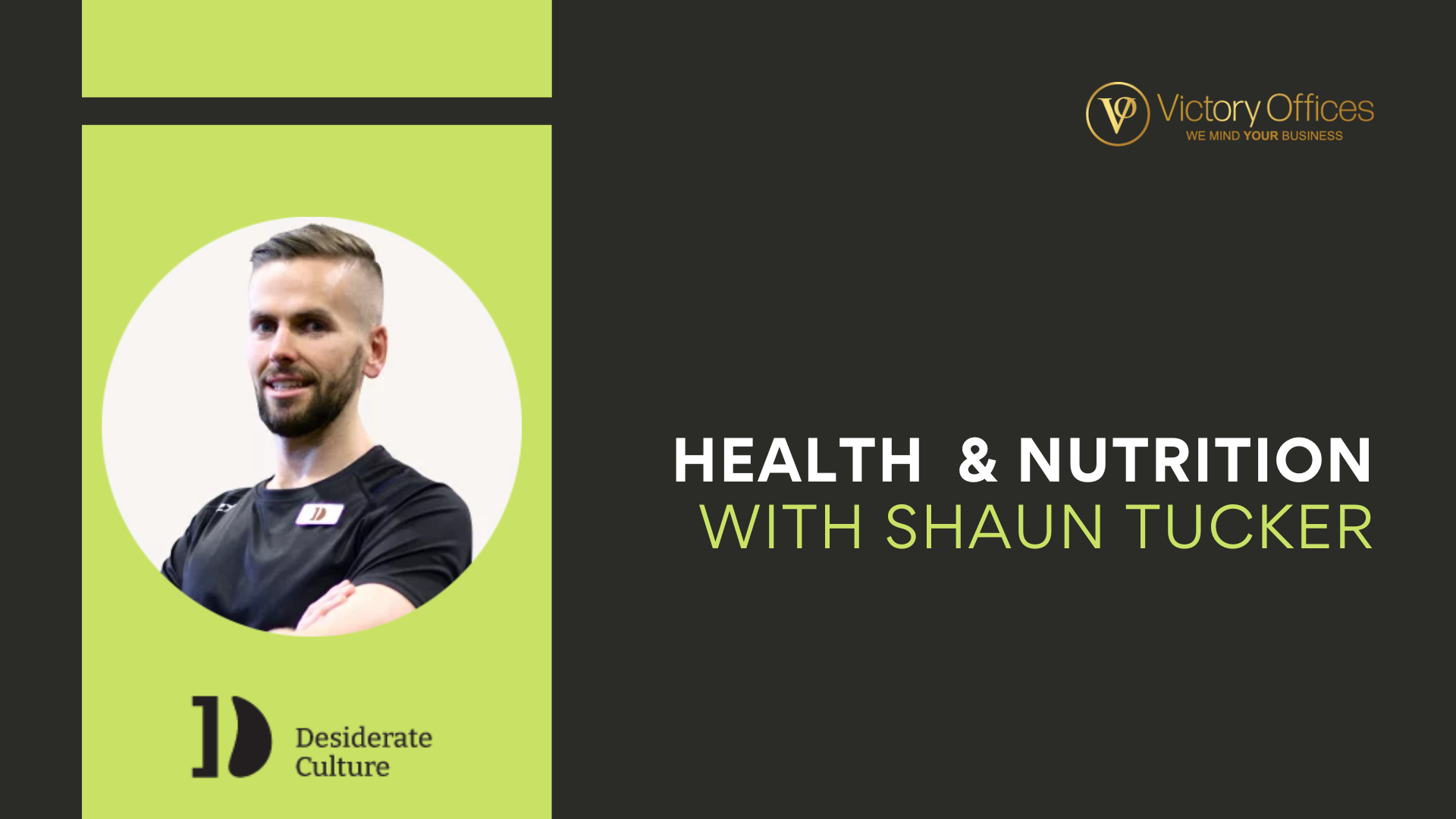 health and nutrition with shaun tucker
